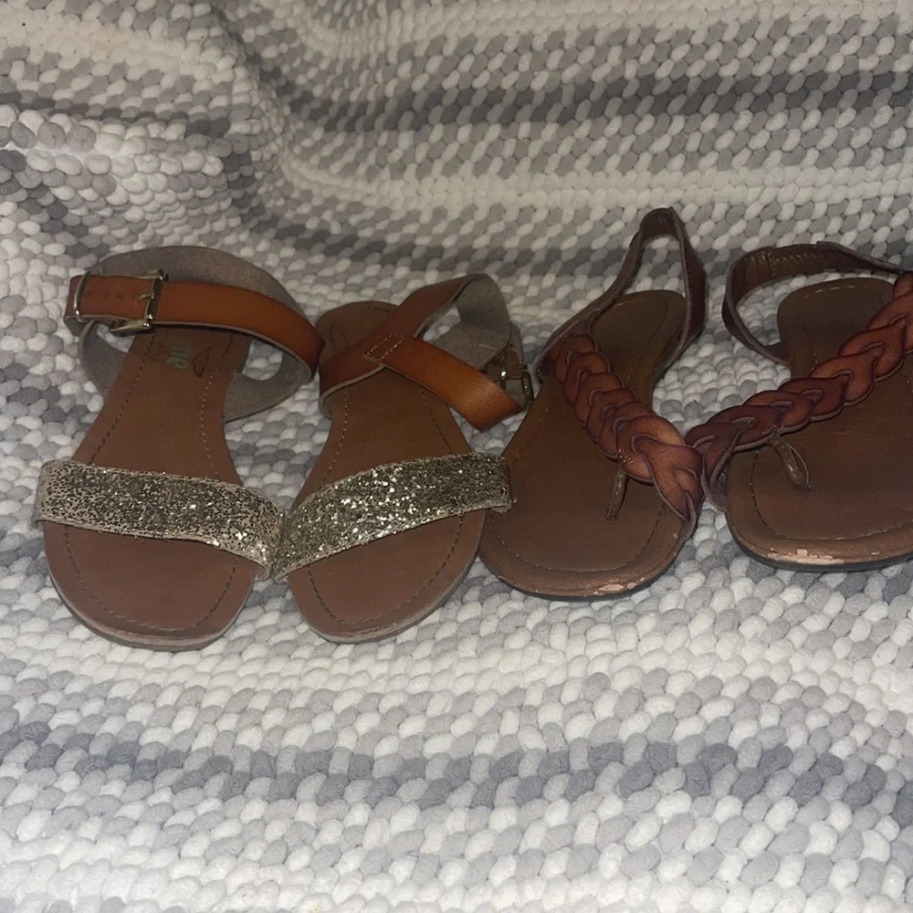 Womens sandals size 6 lot from Maurice’s and Francesca’s - Picture 4 of 5